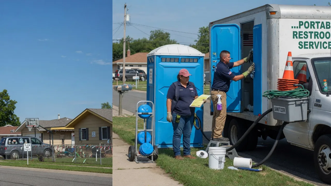 Portable Toilet Rental in Rogers, TX near me